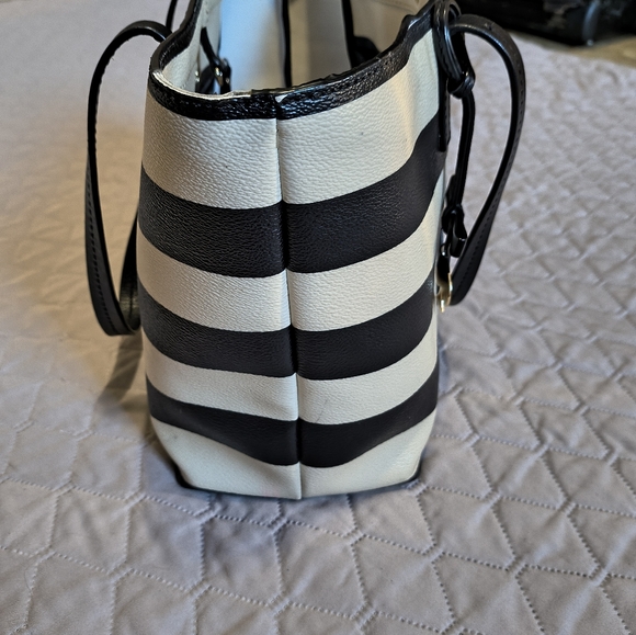 Kate Spade Striped Tote Bag - Picture 4 of 13